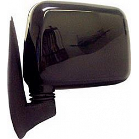 CIPA USA Exterior Mirror Rectangular Manual Black Single - 19490