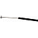 Dorman (OE Solutions) Hood Release Cable 3.36 Feet - 912469