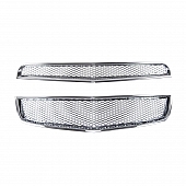Coast To Coast Grille Insert - Chrome Plated ABS Plastic - GI433