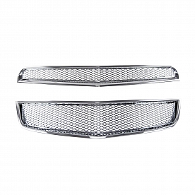 Coast To Coast Grille Insert - Chrome Plated ABS Plastic - GI433