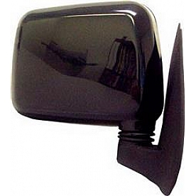 CIPA USA Exterior Mirror Rectangular Manual Black Single - 19497