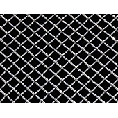 T-Rex Truck Products Grille Insert - Mesh Rectangular Silver Anodized Aluminum - 54008