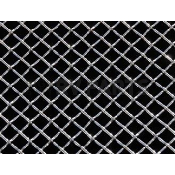 T-Rex Truck Products Grille Insert - Mesh Rectangular Silver Anodized Aluminum - 54008