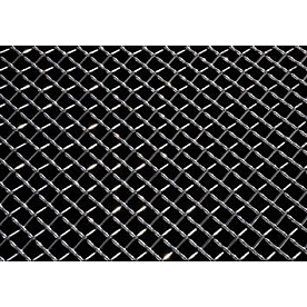 T-Rex Truck Products Grille Insert - Mesh Rectangular Polished Stainless Steel - 54009