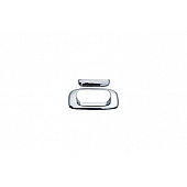 Auto Ventshade (AVS) Tailgate Handle Cover - Chrome Plated ABS Plastic Silver - 686556