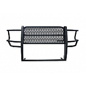 Iron Cross Grille Guard - Black Powder Coated Steel - 10052520
