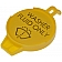 Help! By Dorman Windshield Washer Fluid Reservoir Cap Plastic - 47339