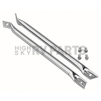 Trans Dapt Fender Brace - Chrome Plated Steel Set Of 2 - 9175