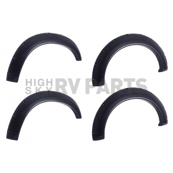 EGR Fender Flare - Black ABS Plastic Textured Set Of 4 - 796014