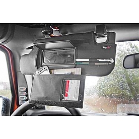 Rugged Ridge Sun Visor - Vinyl Black - 1330508