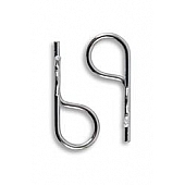 Mr. Gasket Hood Pin - Safety Pin Silver Steel - 1016A