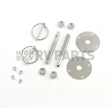 Mr. Gasket Hood Pin - Torsion Clip Silver Steel - 1017