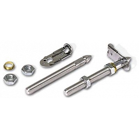Moroso Performance Hood Pin - Quick Release Silver Aluminum - 39010