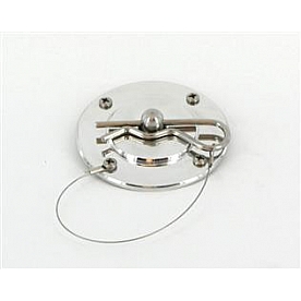 All Sales Hood Pin - 24 Inch Aluminum Silver - 5109P