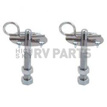 Spectre Industries Hood Pin - Hair Pin Clip Silver Triple Chrome Plated - 42563