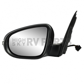 K-Source Exterior Mirror Electric OEM Black Single - 72546V