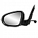 K-Source Exterior Mirror Electric OEM Black Single - 72546V