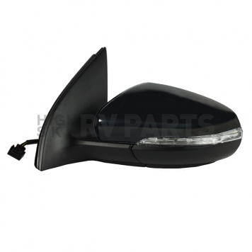 K-Source Exterior Mirror Electric OEM Black Single - 72546V-1