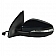 K-Source Exterior Mirror Electric OEM Black Single - 72546V