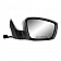K-Source Exterior Mirror Electric OEM Black Single - 72549V