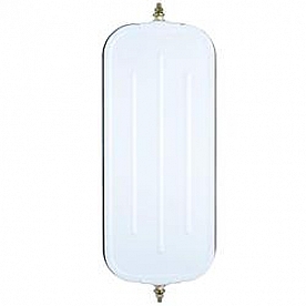 K-Source Exterior Mirror Manual Rectangular White Single - RH072W