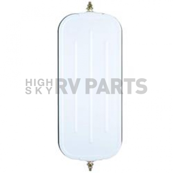 K-Source Exterior Mirror Manual Rectangular White Single - RH072W
