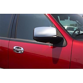 Putco Exterior Mirror Trim Ring ABS Plastic Silver - 400114
