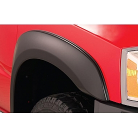 Bushwacker Fender Flare - Black Dura-Flex 2000 ABS Smooth Plastic Matte Set Of 4 - 5190402