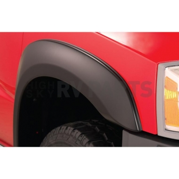 Bushwacker Fender Flare - Black Dura-Flex 2000 ABS Smooth Plastic Matte Set Of 4 - 5190402