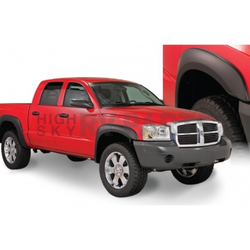 Bushwacker Fender Flare - Black Dura-Flex 2000 ABS Smooth Plastic Matte Set Of 4 - 5190402-2