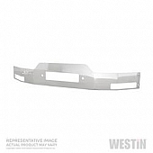 Westin Automotive Bumper Cover Plain Polished Silver Stainless Steel - Max Winch Mounting System - 4670050