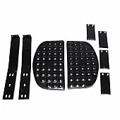 Rugged Ridge Truck Step Steel Black Powder Coated Set Of 2 - 1202534