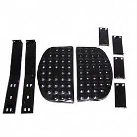 Rugged Ridge Truck Step Steel Black Powder Coated Set Of 2 - 1202534