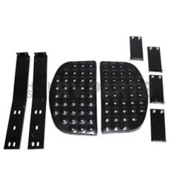 Rugged Ridge Truck Step Steel Black Powder Coated Set Of 2 - 1202534