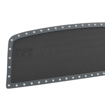 Smittybilt Grille - Powder Coated Black Stainless Steel - 615801-2
