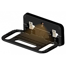 Carr Truck Step Black Powder Coated Aluminum - 193011