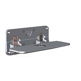 Carr Truck Step Black Powder Coated Aluminum Alloy - 194001