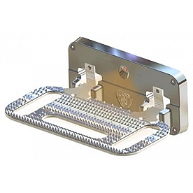Carr Truck Step Polished Aluminum Alloy - 193002