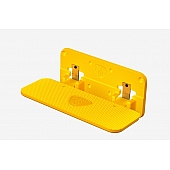 Carr Truck Step Yellow Powder Coated Aluminum - 190007