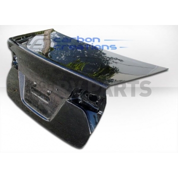 Extreme Dimensions Trunk Lid - Gloss Carbon Fiber Clear - 104750-2