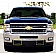 T-Rex Truck Products Tow Hook Grille - Rectangular Powder Coated Steel - 6721151