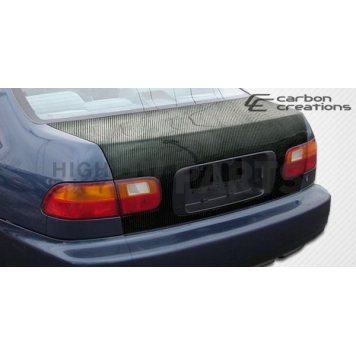 Extreme Dimensions Trunk Lid - Gloss Carbon Fiber Clear - 103013-1