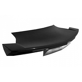 Harwood Fiberglass Trunk Lid - Lift Off Fiberglass Black - B12501