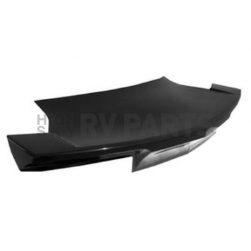 Harwood Fiberglass Trunk Lid - Lift Off Fiberglass Black - B12501