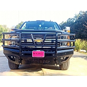 Bodyguard Bumper T2 Extreme 1-Piece Type Steel Black - EEC15BYFRT