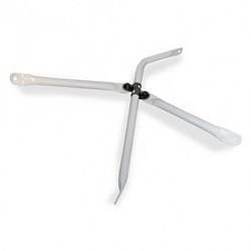 Velvac Exterior Mirror Bracket White - 713118