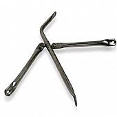 Velvac Exterior Mirror Bracket Silver - 713119