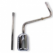 Velvac Exterior Mirror Bracket Silver - 714646