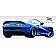 Extreme Dimensions Spoiler - Custom Primered Fiberglass Black - 101339