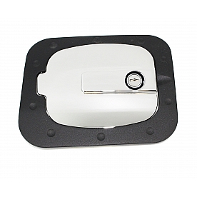 All Sales Fuel Door - Square Aluminum - 6046KCL